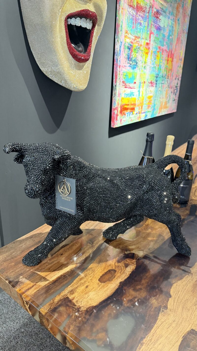 SKULPTUR Kristall Stier 1/1 – Bild 2